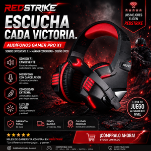 Audífonos RedStrike PRO X1
